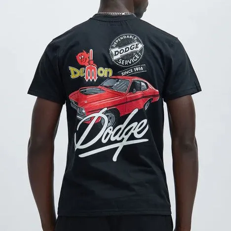 REASON Dodge Demon 1947 Pocket Short Sleeve Tee