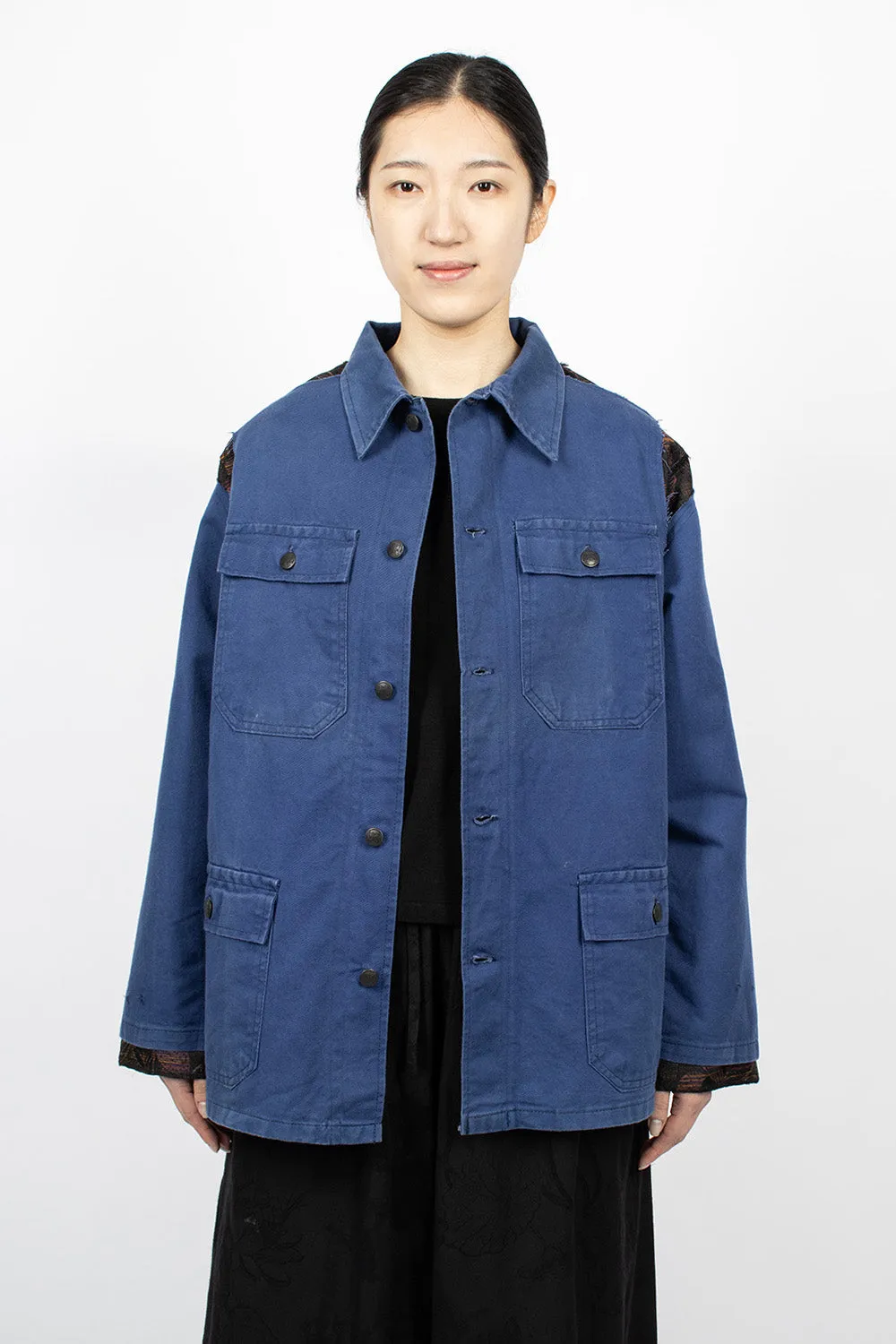 Rebuild Euro Work Jacket Blue