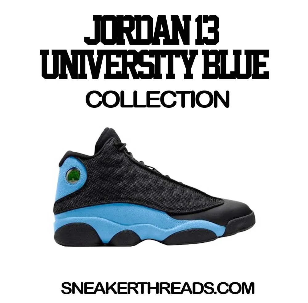 Retro 13 University Blue ST Palms Satin Jacket