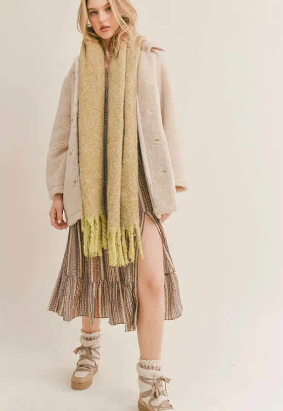 Sage the Label - Vivienne Sherpa Coat Butter