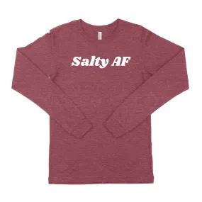 Salty AF Unisex Long Sleeve T-Shirt