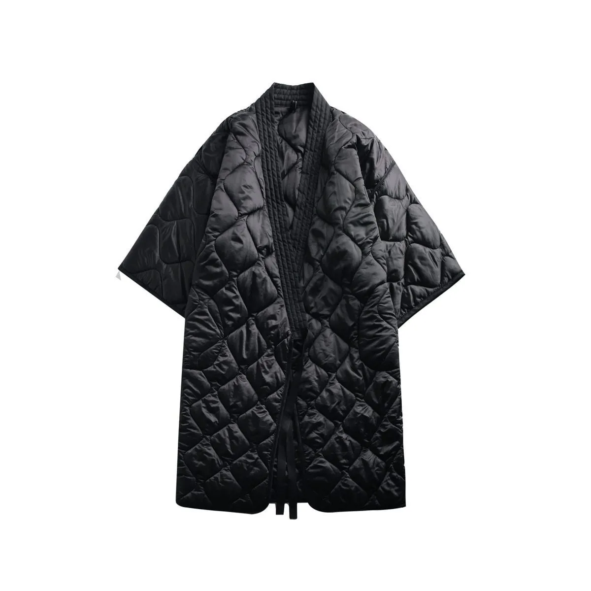 Satoko V-collar Quilted Coat