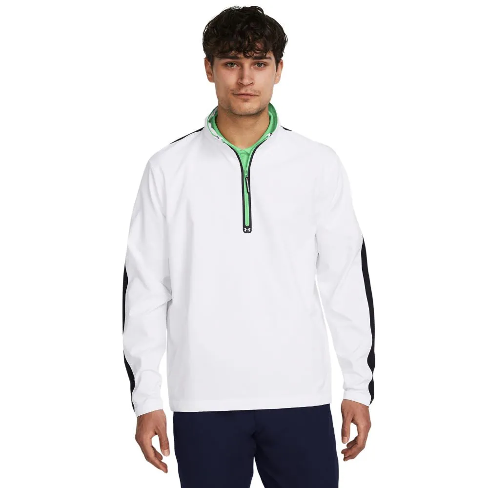 Storm Windstrike Half Zip Lightweight Jacket White - SS24