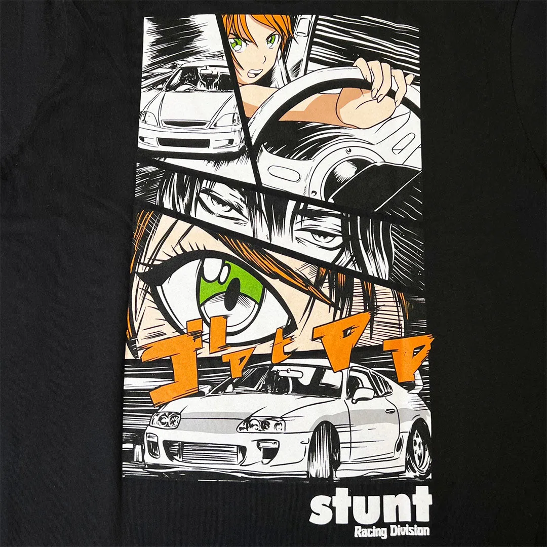 Stunt Men's Sprint Black Short Sleeve T-Shirt