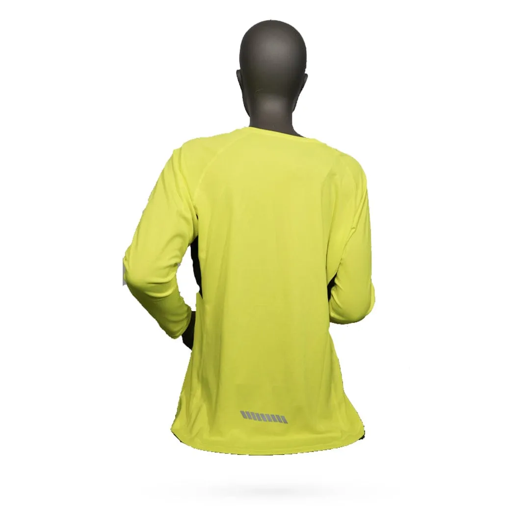 SUB 4 Women's Long Sleeved T-Shirt Fluo Yellow