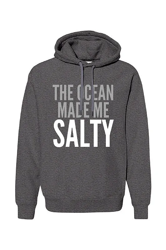 The Ocean Made Me Salty Premium Unisex Hoodie