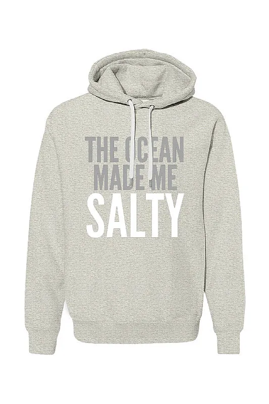 The Ocean Made Me Salty Premium Unisex Hoodie