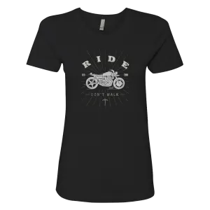 The Walking Dead Daryl Ride Don't Walk Women's Short Sleeve T-Shirt