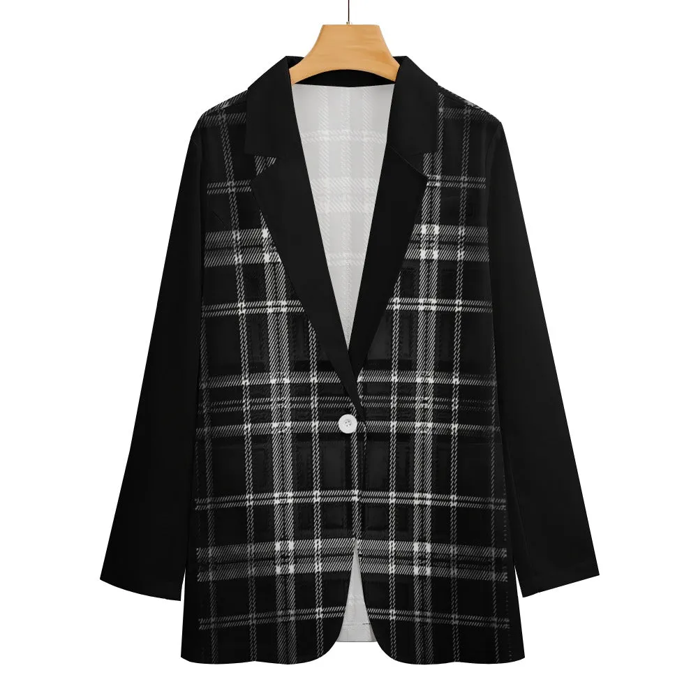 TRP Twisted Patterns 06: Digital Plaid 01-06A Ladies Designer Blazer