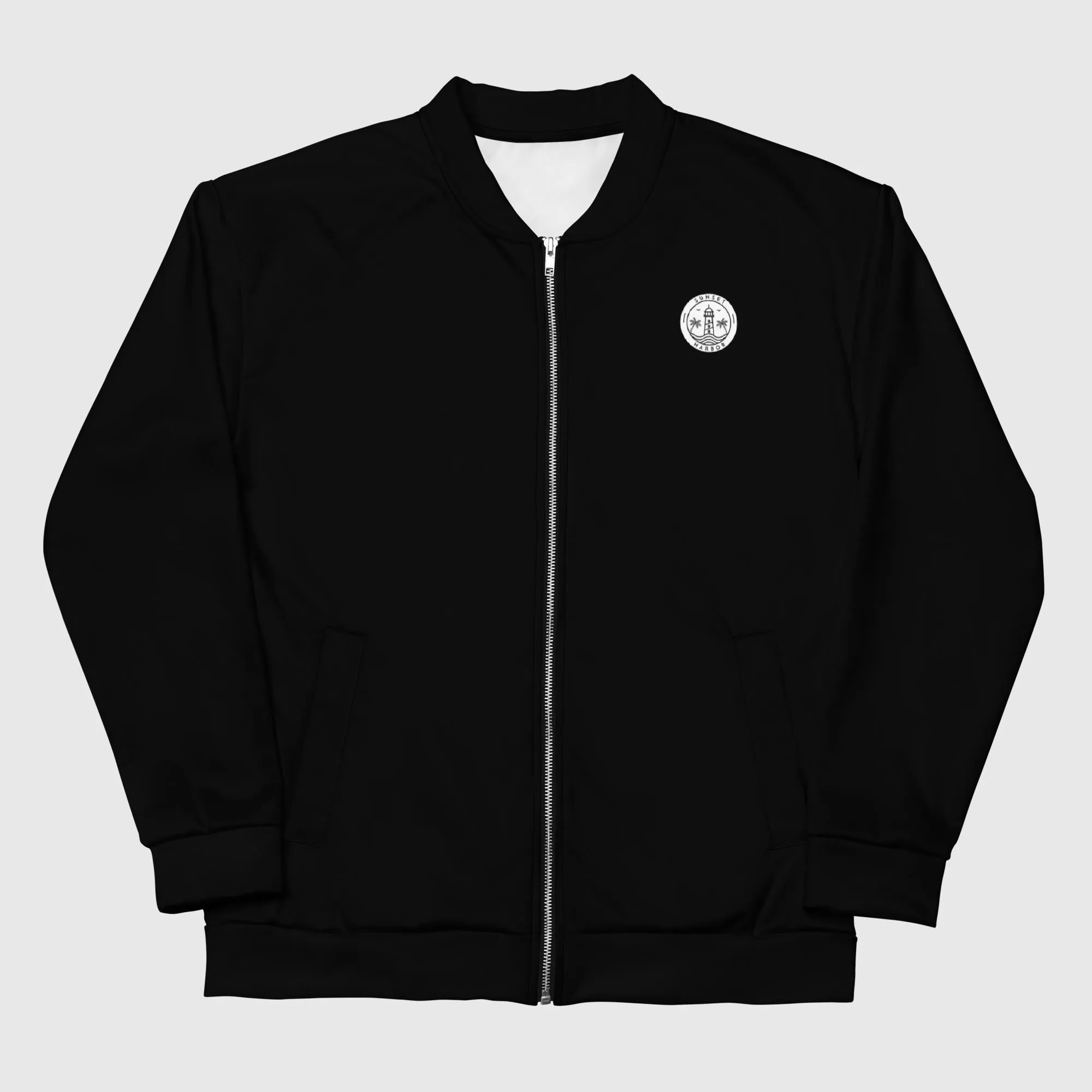 Unisex Bomber Jacket - Black