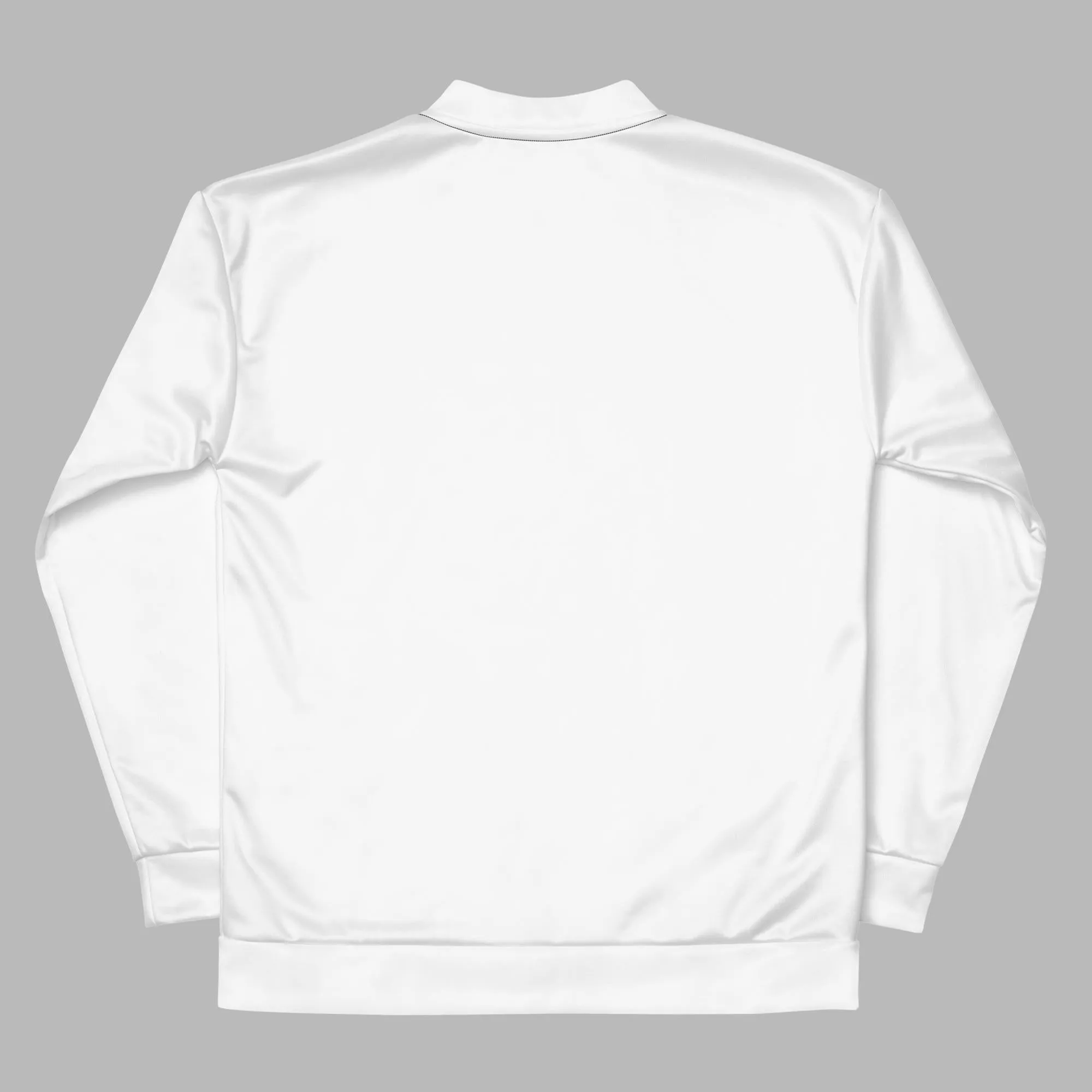 Unisex Bomber Jacket - White