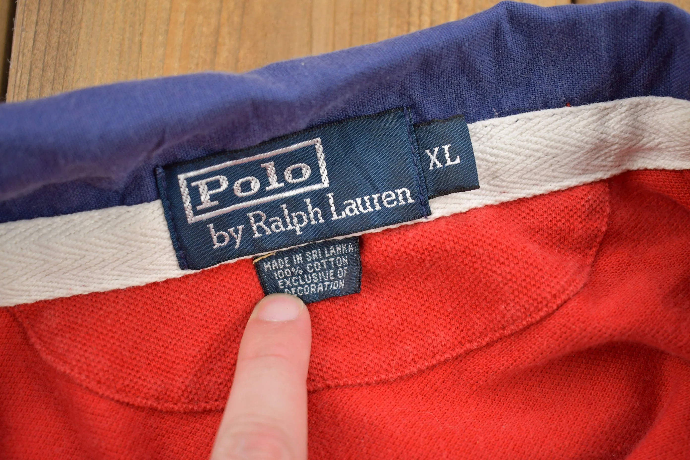 Vintage 1990s Polo Ralph Lauren Blank Button Up Shirt / 90s Button Up / Vintage Flannel / Basic Button Up / Vintage Ralph Lauren / 90s Polo