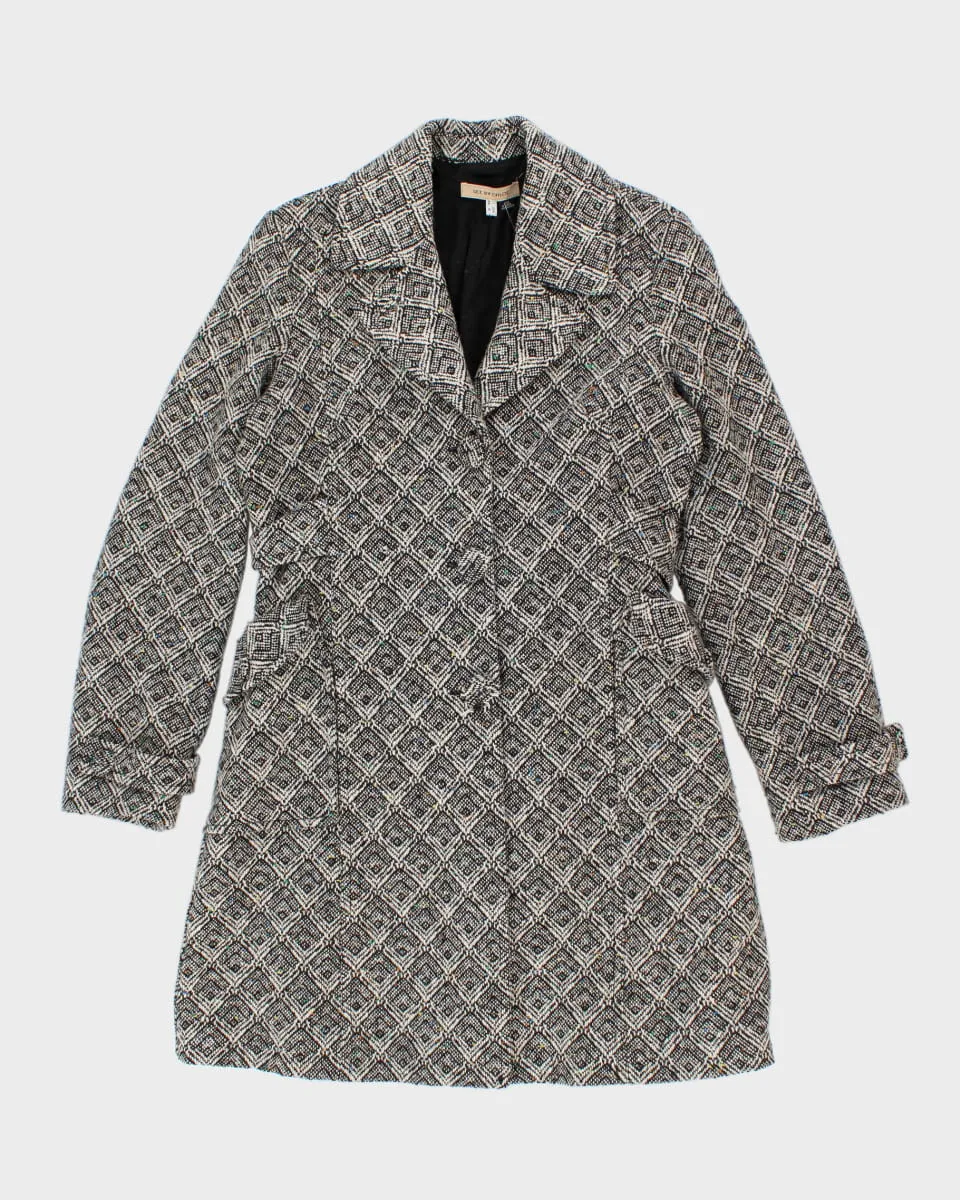 Vintage Women's See by Chloe Wool Blend Coat - S