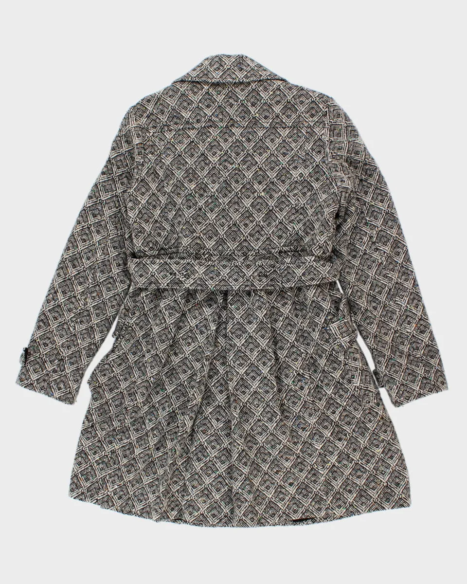 Vintage Women's See by Chloe Wool Blend Coat - S