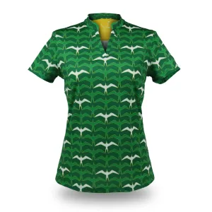 Wasters 3.0 Iwa Flock - OGA Women's Polo - Grass Green