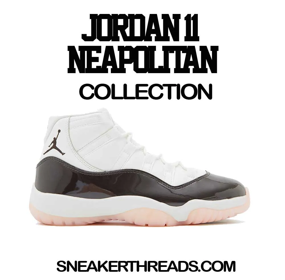 Womens Neapolitan 11 Shirt - Dunks N Jordans - White