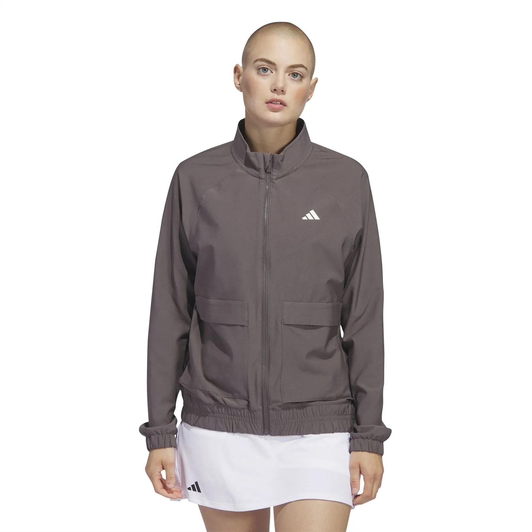 Womens Ultimate365 Novelty Waterproof Jacket Charcoal - SS24