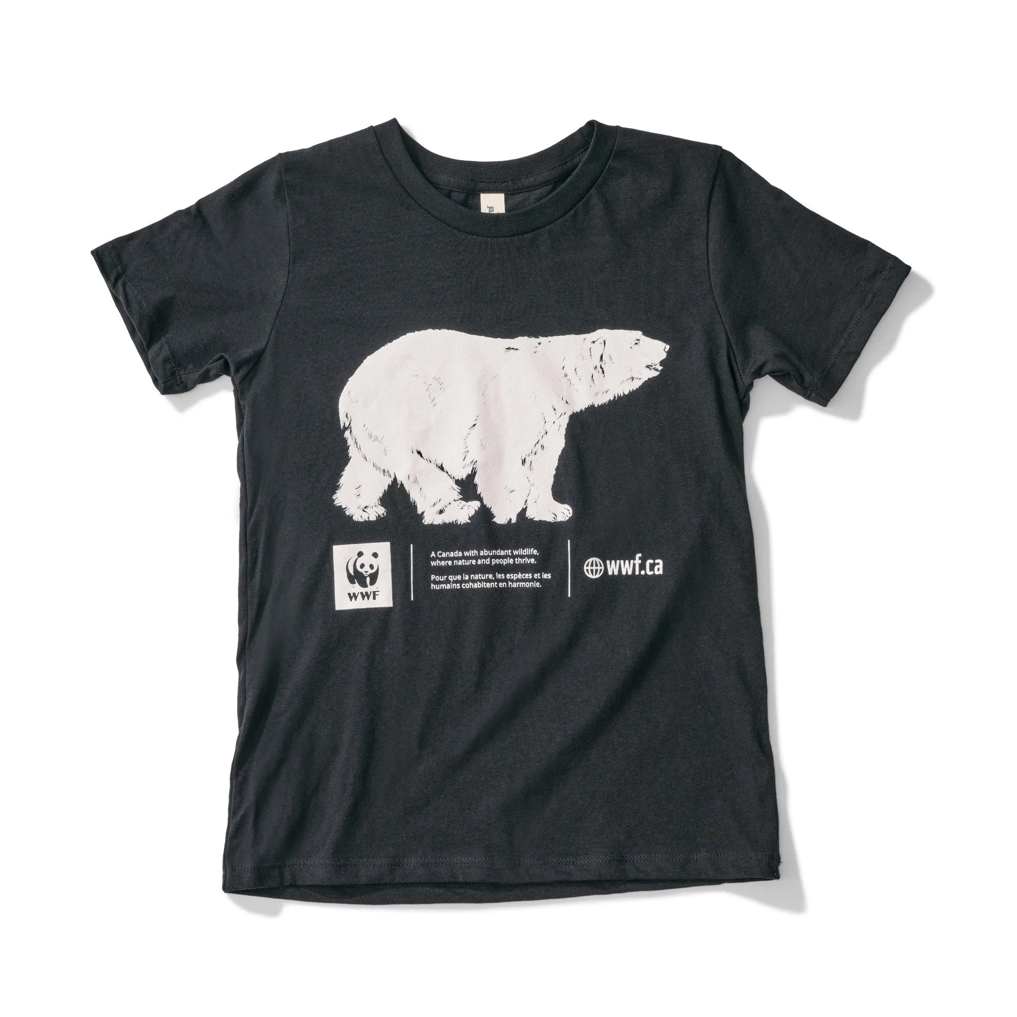 Youth polar bear t-shirt